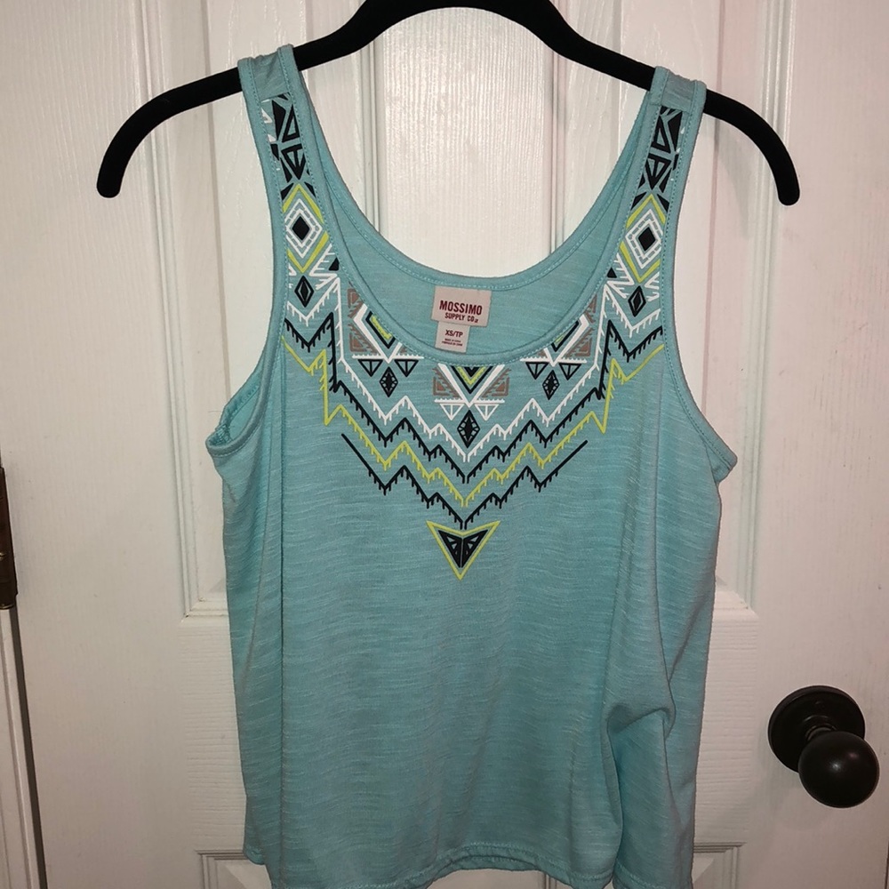 Mossimo Embroidered Tank Top